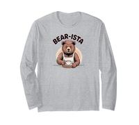 Funny Design Barista Coffee Lover Espresso Caffeine Maglia a Manica