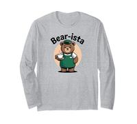 Funny Design Barista Coffee Lover Espresso Caffeine Maglia a Manica