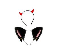 Funny Devil Horn/for Cat Ear/bat Wing Headband Children Halloween Party Decorati