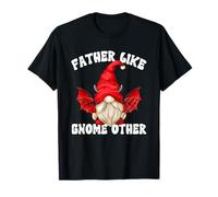 Funny Devil Wings Red Fathers Day GNOME Dad Graphic Grandpa Maglietta