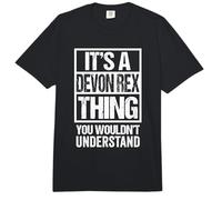 Funny Devon Rex Breed Quote It's A Devon Rex Thing Cat Lover Comfort Colors Adult Heavyweight T-Shirt