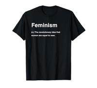 Funny Dictionary Definition Feminism Maglietta