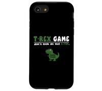 Funny Dinosaur Dont Look Game Over Trex Gioco Ragazzi Ragazze Bambini Custodia per iPhone SE (2020) / 7/8