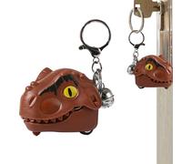 Funny Dinosaur Keychain - Realistic Dragon Pendant, Cute Finger-Biting Animal Toy for Boys, Girls and Kids | Keychain for Bag, Car, Backpack | Creative Dinosaur Christmas Decor, Gift and Party Favor