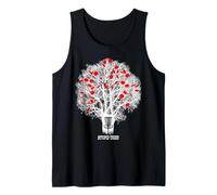 Funny Disc Golf Stupid Tree Distressed Frisbee Golf Bianco Canotta