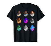 Funny Disco Ball Country Music Rodeo Cowgirl Cowboy Western Maglietta