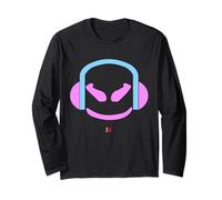 Funny DJ AngryFace Malva Blu-Rosa Maglia a Manica