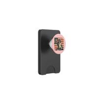 Funny DJ Cat Disco Sound Tech Headphone Music US Flag PopSockets PopWallet per MagSafe