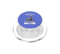 Funny Dobermans & Wine Fine Mini Doberman Pinscher Dog Lover PopSockets PopGrip per MagSafe