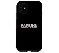 Funny Dog Dad, My House My Rules. Dog Father, New Puppy Dad Custodia per iPhone 11