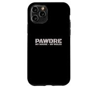 Funny Dog Dad, My House My Rules. Dog Father, New Puppy Dad Custodia per iPhone 11 Pro