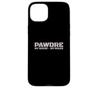 Funny Dog Dad, My House My Rules. Dog Father, New Puppy Dad Custodia per iPhone 15 Plus