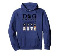 Funny Dog Groomer Cosa dicono i miei clienti Apprezzamento Felpa con Cappuccio