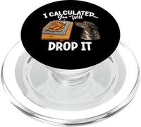 Funny Dog I Calculated You Will Drop It Dog Humor Dog Amante PopSockets PopGrip per MagSafe