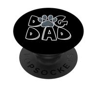 Funny Dog Saying - Simpatico amante dei cuccioli - Dog Dad PopSockets PopGrip Adesivo
