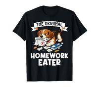 Funny Dog The Original Homework Eater Dog Lover, Proprietario del Cane Maglietta