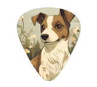 Funny Dogs set di plettri per chitarra, 3 diversi spessori, 12 pezzi per una varietà di strumenti