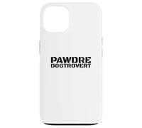 Funny Dogtrovert, Anti-social Dog Dad's club. Dog Father Custodia per iPhone 13