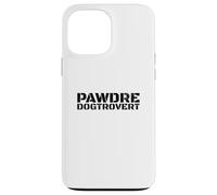 Funny Dogtrovert, Anti-social Dog Dad's club. Dog Father Custodia per iPhone 13 Pro Max