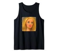 Funny Doll Face Meme Hilarious Disgusting Doll Face Pun Canotta