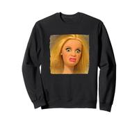 Funny Doll Face Meme Hilarious Disgusting Doll Face Pun Felpa
