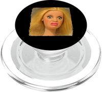 Funny Doll Face Meme Hilarious Disgusting Doll Face Pun PopSockets PopGrip per MagSafe