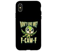 Funny Don't Like Me, F-CAW-F Adult Sarcastic Humor Custodia per iPhone X/XS