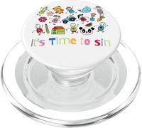 Funny Doodles It's Time to Sin PopSockets PopGrip per MagSafe