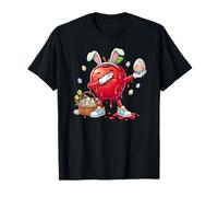 Funny Drip Apple Bunny Kids Uomo/Donna, Pasqua Maglietta