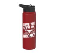 Funny Drone - Hai visto il mio drone Stainless Steel Insulated Water Bottle