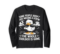 Funny Duck Non Manca Una Vite L'intera Cassetta degli Attrezzi è andata Maglia a Manica