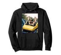 Funny Duck Roller Coaster Meme Silly Graphic Felpa con Cappuccio