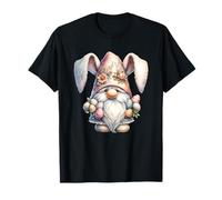 Funny Easter Bunny GNOME Graphic for Women Girls Rabbit Mom Maglietta