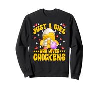 Funny Easter GNOME for Women Just A Girl Who Loves Chickens Felpa