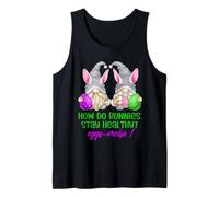 Funny Easter Workout GNOME Pun for Gym Women for Exercise Canotta