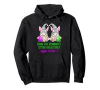 Funny Easter Workout GNOME Pun for Gym Women for Exercise Felpa con Cappuccio
