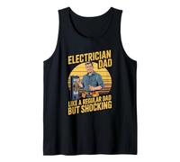 Funny Electrician Dad Like A Regular Dad But Shocking Canotta