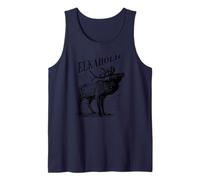Funny Elk Hunting - Elkaholic for Hunters Canotta