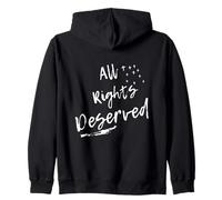 Funny Equality Human Rights Graphic Quote Empowerment Felpa con Cappuccio