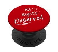 Funny Equality Human Rights Graphic Quote Empowerment PopSockets PopGrip Adesivo