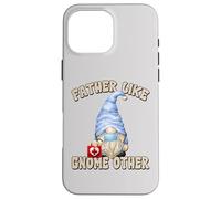 Funny ER Nurse Gnome Graphic For Men And Emergency Nurse Dad Custodia per iPhone 16 Pro Max
