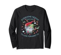 Funny Fall GNOME Flower Fun Quote for Spring And Gardener Maglia a Manica