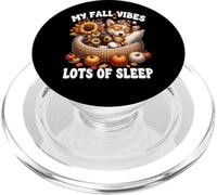 Funny Fall Saying For Corgi Mom Dad Autumn Vibes Cozy Season PopSockets PopGrip per MagSafe