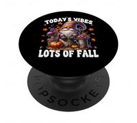 Funny Fall Saying For Garden Mom With Autumn Leaves Gnome PopSockets PopGrip Adesivo