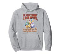 Funny Family Reunion Sarcastic Bird If You Think I Am Nuts Felpa con Cappuccio