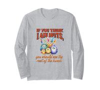 Funny Family Reunion Sarcastic Bird If You Think I Am Nuts Maglia a Manica