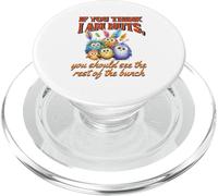 Funny Family Reunion Sarcastic Bird If You Think I Am Nuts PopSockets PopGrip per MagSafe