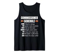 Funny Fantasy Football Commissioner Schedule Draft Day Canotta