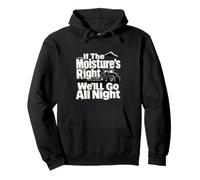 Funny Farm Moisture Harvest Crew Umorismo Felpa con Cappuccio