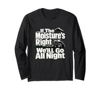 Funny Farm Moisture Harvest Crew Umorismo Maglia a Manica